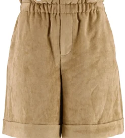 Børn Moncler Shorts Og Knickers|Shorts - Fløjl - Medium Beige