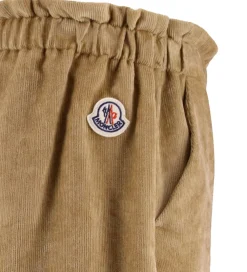 Børn Moncler Shorts Og Knickers|Shorts - Fløjl - Medium Beige