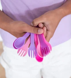 Børn Montiico Børnebestik|Skole>Børnebestik - Out and About - 8 Dele - Blush