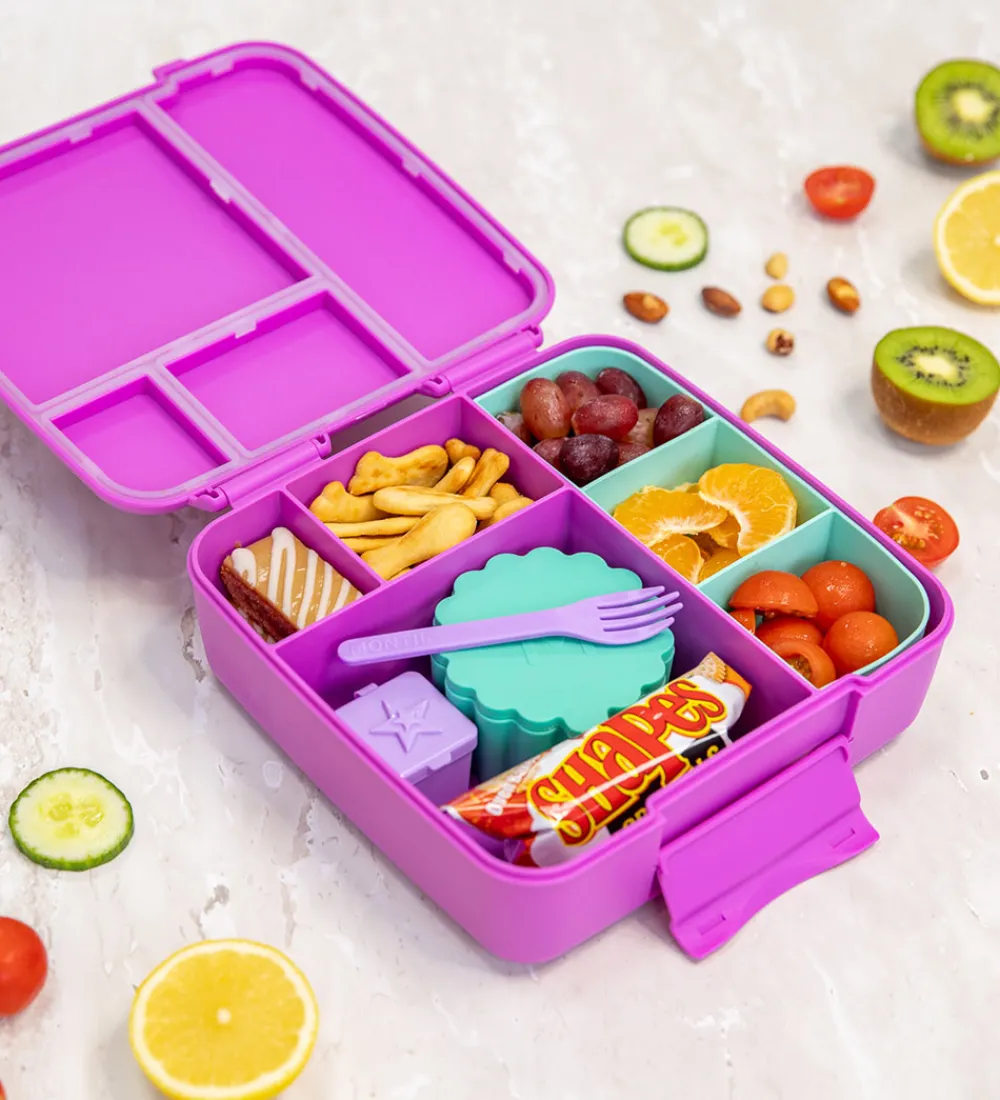 Montiico Madkasser>Indsats - Bento Feast - Silikone - Marine