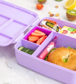 Montiico Madkasser>Indsatser - 2-pak - Bento Feast - Silikone - Fuchsia