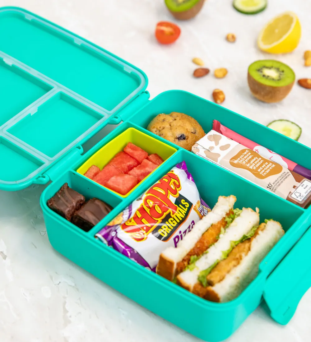 Montiico Madkasser>Indsatser - 2-pak - Bento Feast - Silikone - Matcha