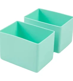 Montiico Madkasser>Indsatser - 2-pak - Bento Feast - Silikone - Marine