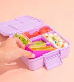 Montiico Madkasser>Indsatser - 3-pak - Bento Cups - Silikone - Fuchsia