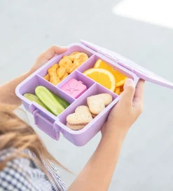 Montiico Madkasser></noscript>Madkasse m. 3. rum - Bento Three - 1 l - Lilac