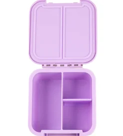 Montiico Madkasser|Snackboks m. 3 rum - Bento Two - 500 ml - Lilac