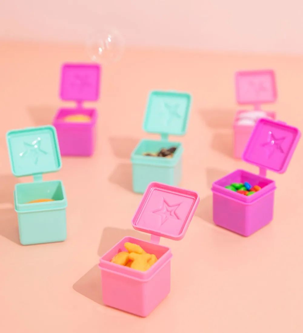 Montiico Madkasser>Snackbøtter - Bento Dip & Sauce - 2-pak - Fuchsia