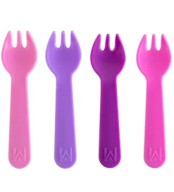 Børn Montiico Børnebestik>Spork-sæt - 4 stk. - Blush