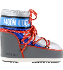 Moon Boot Vinterstøvler|Vinterstøver - Icon Low - Silver/Blue/Red