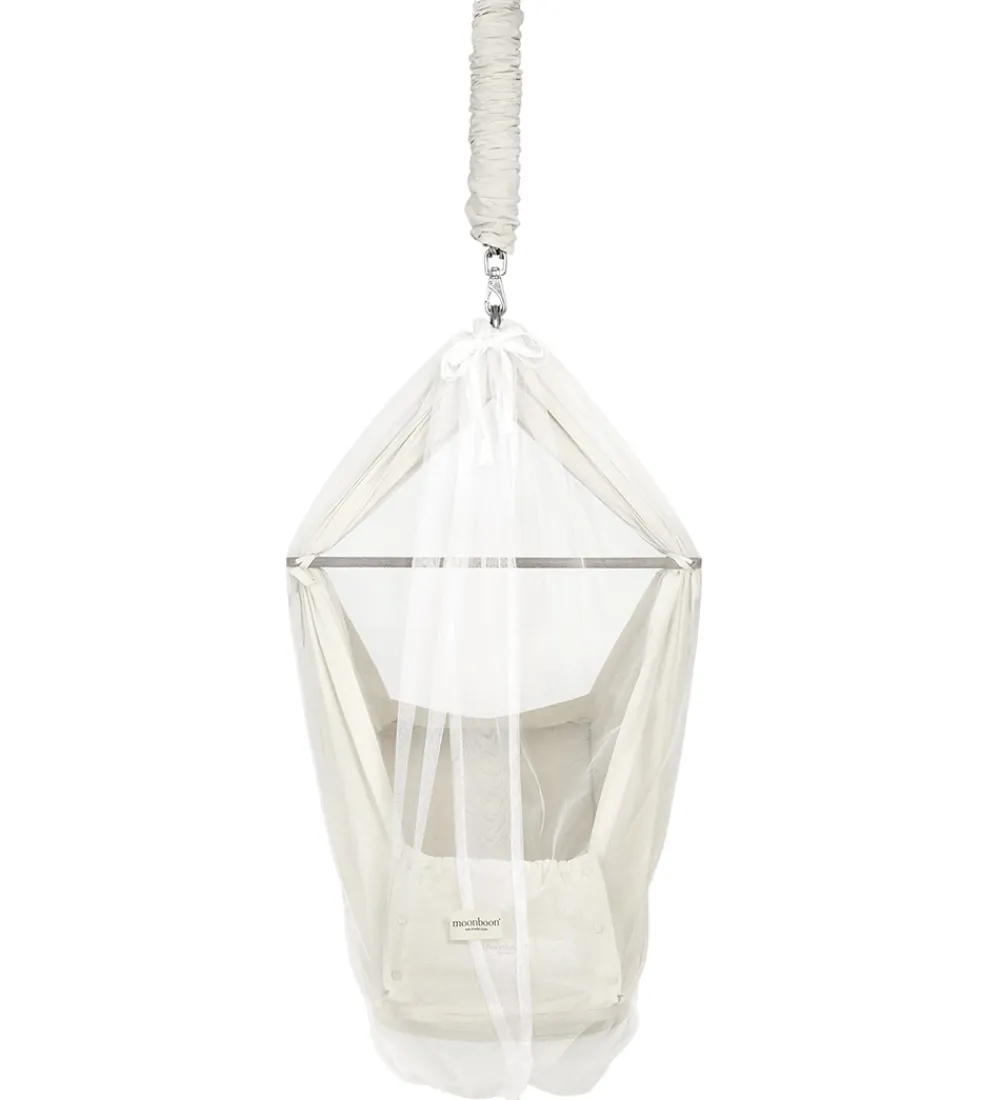 Moonboon Senge>Myggenet Til Slyngevugge - Hvid