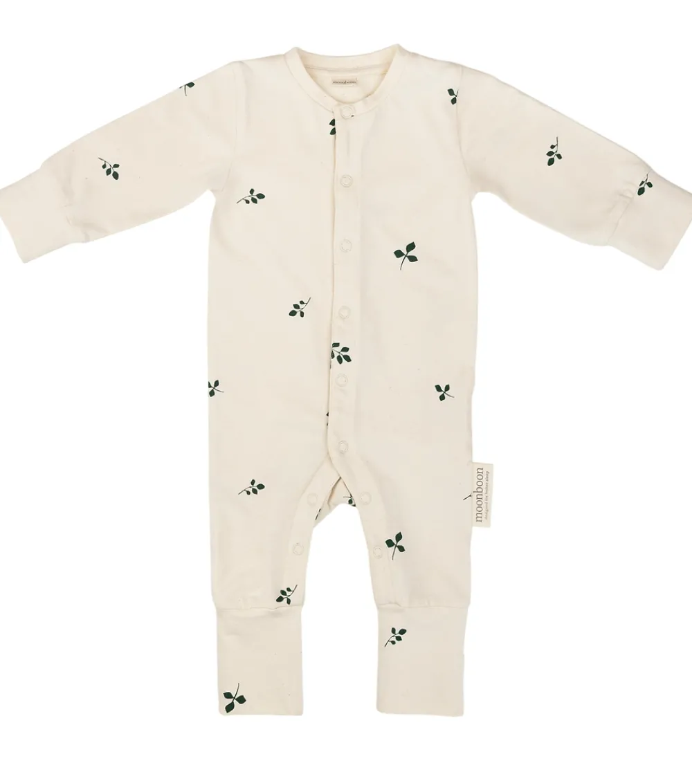 Børn Moonboon Nattøj|Natdragt m. Babyhjelm - Gaveæske - Leaf