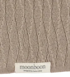 Børn Moonboon Tæpper|Børneværelset>Tæppe - Strik - 100x80 cm - Earth