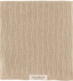 Børn Moonboon Tæpper|Børneværelset|Tæppe - Strik - 100x80 cm - Rose Dloud