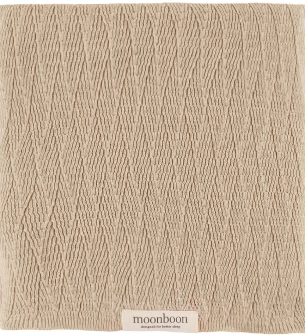 Børn Moonboon Tæpper|Børneværelset|Tæppe - Strik - 100x80 cm - Rose Dloud