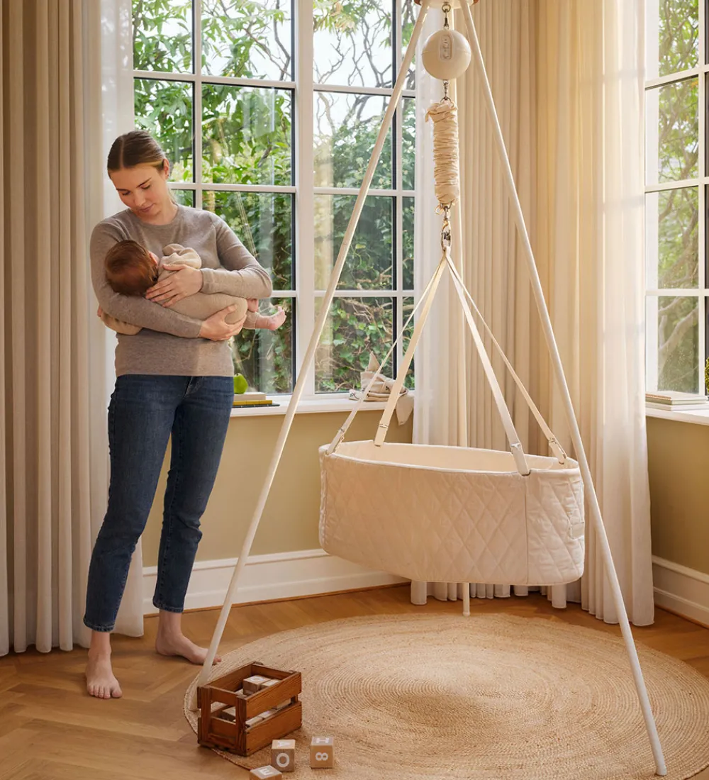 Moonboon Senge>Vugge - Oval Cradle - 81x41,8x30 cm - Nature