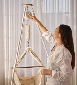 Moonboon Senge|Vuggemotor - Connect - White Cream