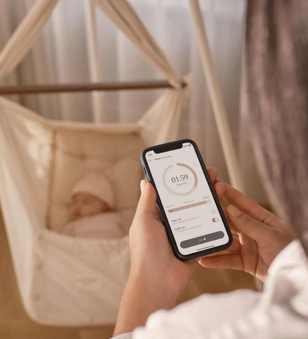 Moonboon Senge|Vuggemotor - Connect - White Cream