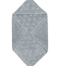 Müsli Babyhåndklæde- Og Poncho|Håndklæder|Babyhåndklæde - 70x70 - Jasmin Blue