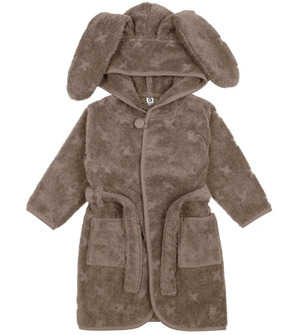 Børn Müsli Badekåber|Badekåbe - Bunny - Cashew