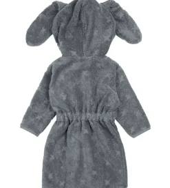 Børn Müsli Badekåber|Badekåbe - Bunny - Stormy Blue