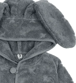 Børn Müsli Badekåber|Badekåbe - Bunny - Stormy Blue