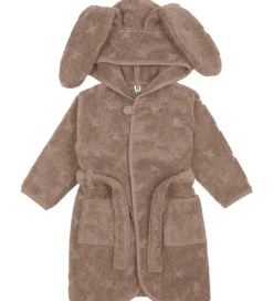 Børn Müsli Badekåber|Badekåbe - Bunny - Walnut