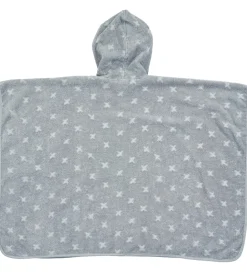Børn Müsli Babyhåndklæde- Og Poncho|Håndklæder|Badeponcho - Jasmin Blue