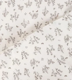 Müsli Sovetid|Sengetøj>Sengetøj - Baby - Floral - Balsam Cream/Walnut