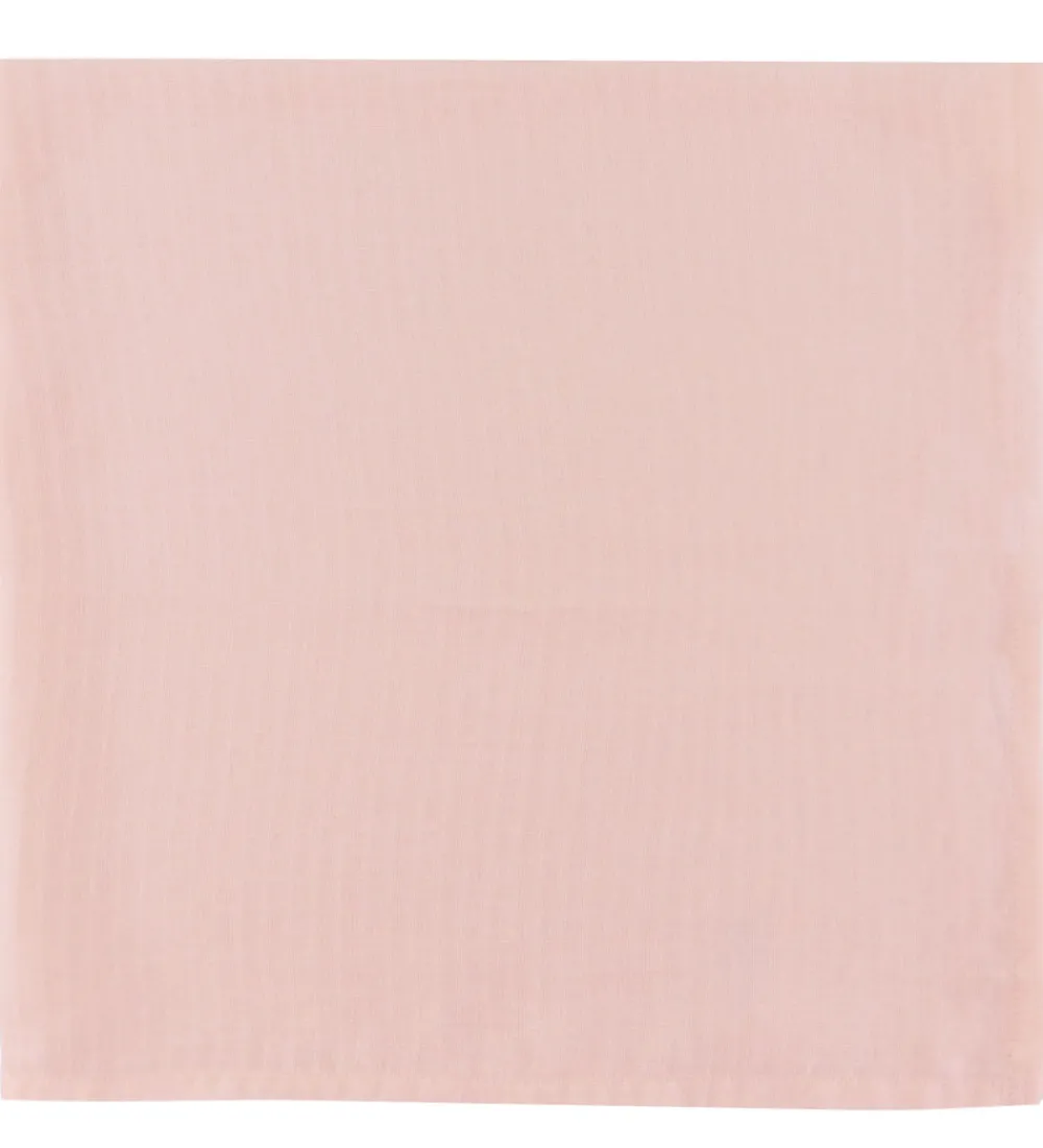 Müsli Stofbleer|Pusletid|Stofbleer - 3-pak - 75x75 - Balsam Cream/Peony/Jasmin Blue