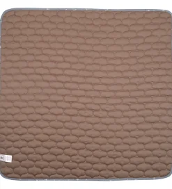 Børn Müsli Tæpper|Børneværelset|Tæppe - Quiltet - 90x90 cm - Stars - Jasmin Blue/Balsam Cr