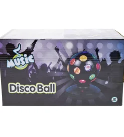 Music Lamper|Diskokugle - 10 cm - sort