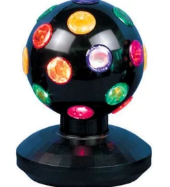 Music Lamper|Diskokugle - 10 cm - sort