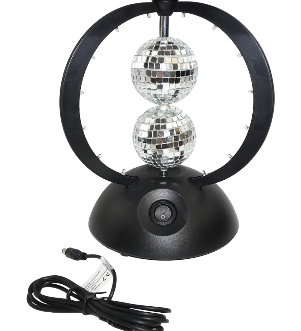 Music Lamper|Fritstående Lamper>Diskokugle - Rotating Double Mirror Balls