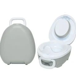 My Carry Potty Potter Og Toilethjælp|Bærbar Potte - Pastelgrå