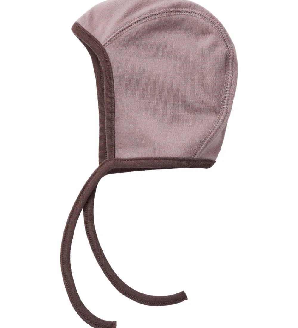 Børn Name It Babyhjelme>Babyjelm - Uld - NbfWillit - Purple Dove