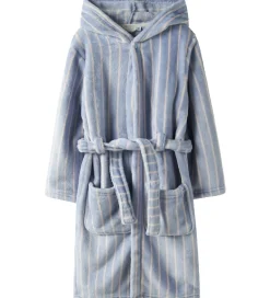 Børn Name It Badekåber|Badekåbe - Velour - NkfRose - Kentucky Blue