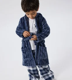 Børn Name It Badekåber|Badekåbe - Velour - NmmRacer - Flint Stone