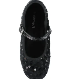 Name It Ballerinaer|Ballerinasko - NkfRenna - Sort m. Pailletter