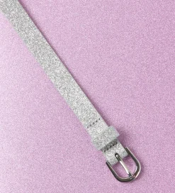 Børn Name It Bælter>Bælte - NkfNyra - Silver Glitter