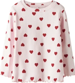 Børn Name It Juletøj|Bluse - Hulmønster - NmfRusla - Mauve Morn m. Print