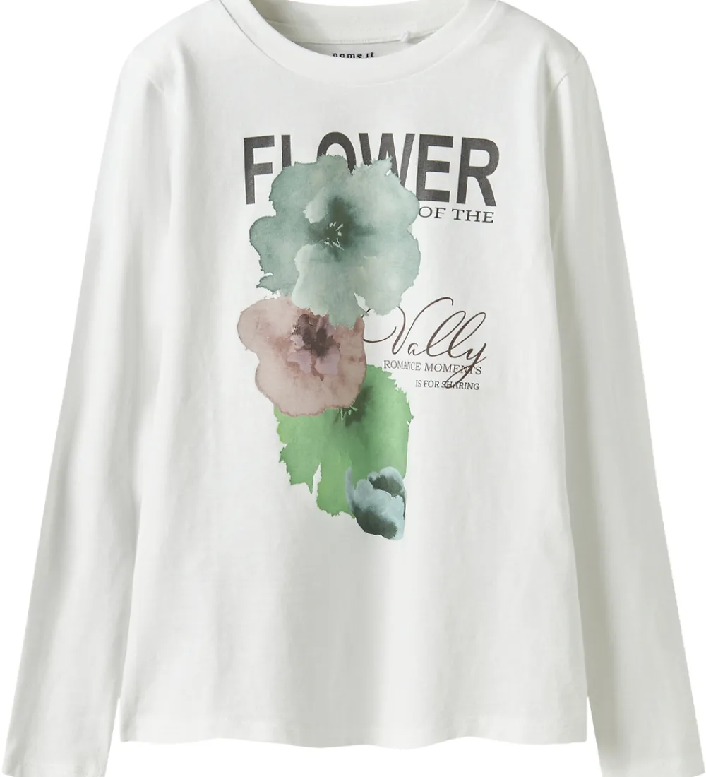 Børn Name It Bluser>Bluse - NkfSaga - Bright White
