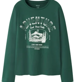 Børn Name It Bluser|Bluse - NkmVux - Bistro Green/Adventure