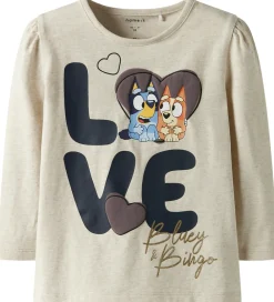 Børn Name It Bluser>Bluse - NmfNema - Bluey - Peyote Melange