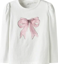 Børn Name It Bluser>Bluse - NmfSkaty - Bright White