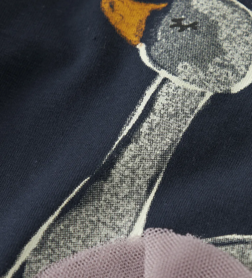 Børn Name It Bluser>Bluse - NmfSwana - Navy Blazer