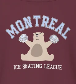 Børn Name It Bluser>Bluse - NmfVix - Burgundy/Montreal