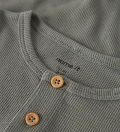 Børn Name It Bluser|Drengetøj>Bluser - Rib - NbmKab - Shadow