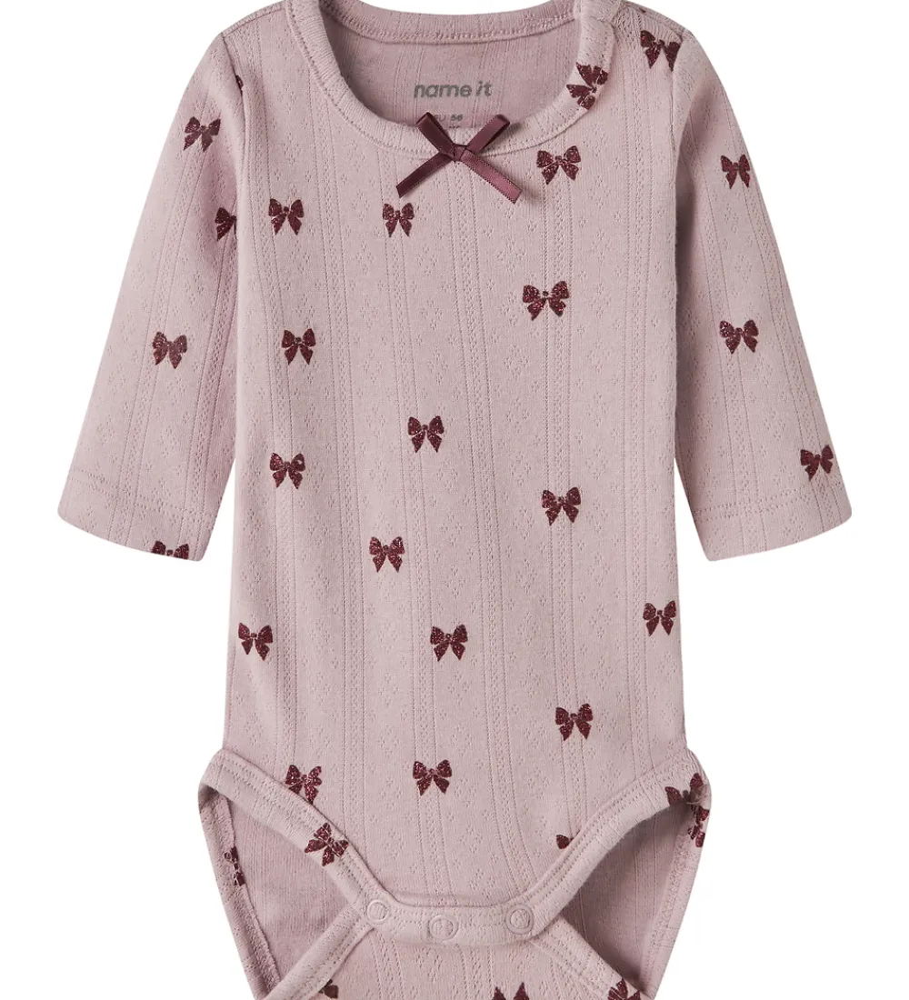 Børn Name It Bodyer>Body l/æ - NbfRibbea - Keeosake Lilac