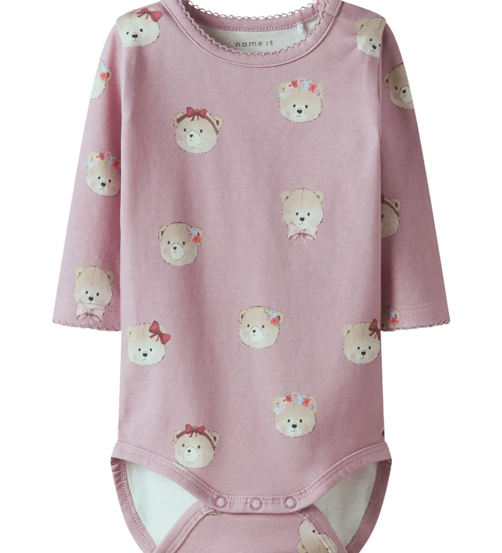 Børn Name It Bodyer>Body l/æ - NbfRice - Keepsake Lilac