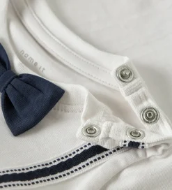 Børn Name It Bodyer>Body l/æ - NbmRufus - Bright White m. Print